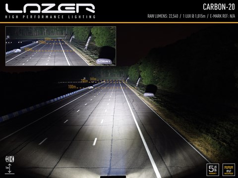 Lazer Carbon 20 led competition rallye piste course belgique 6
